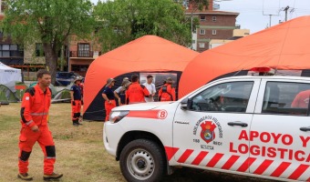 300 BOMBEROS LLEGARN ESTE DOMINGO A VILLA GESELL
